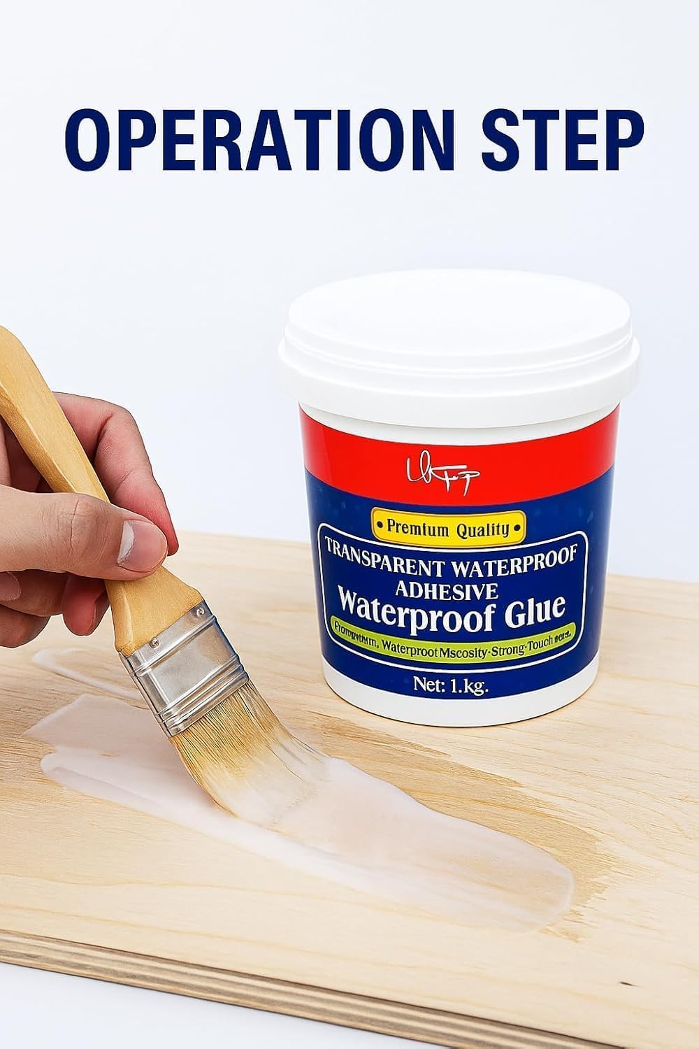 Transparent Waterproof Glue 200g Each (Pack Of 2)
