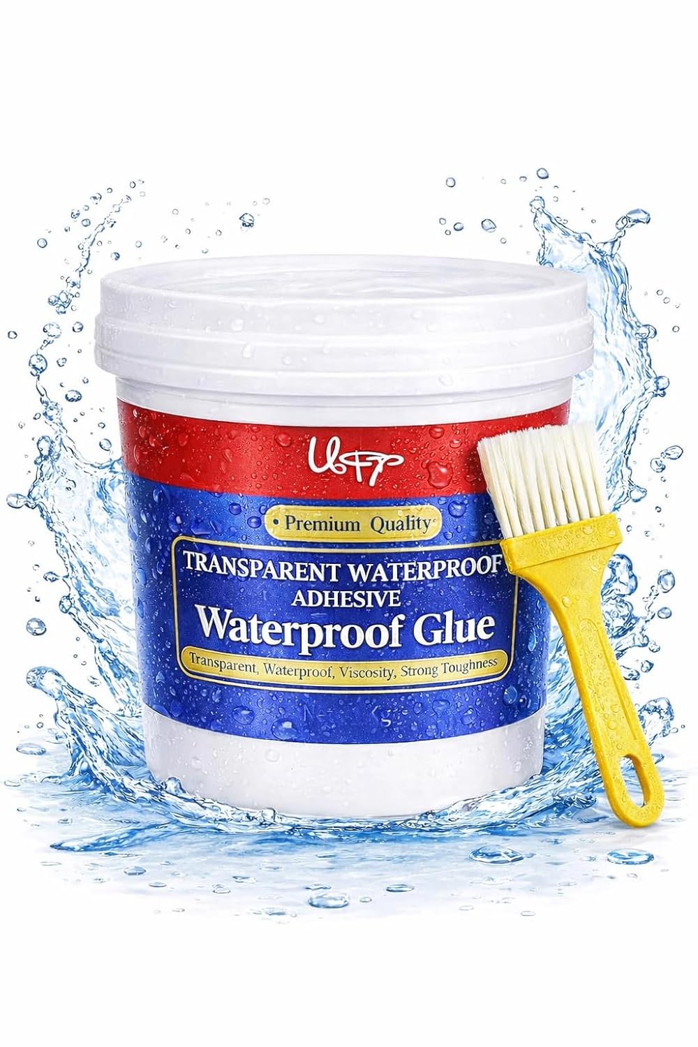 Transparent Waterproof Glue 200g Each (Pack Of 2)