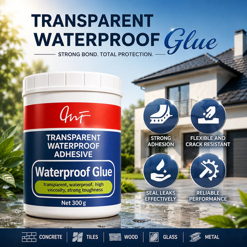 Transparent Waterproof Glue 200g Each (Pack Of 2)