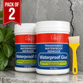 Transparent Waterproof Glue 200g Each (Pack Of 2)