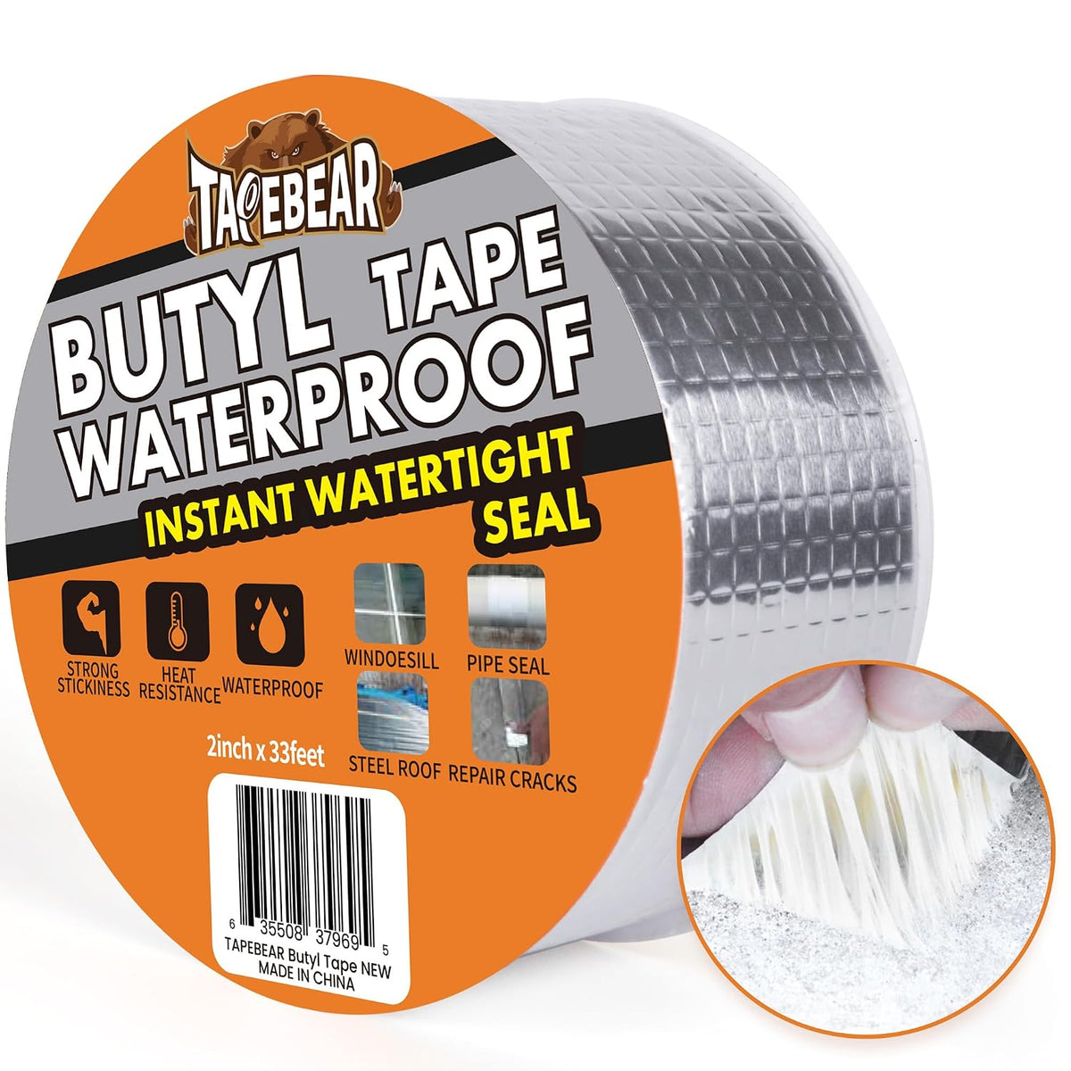 Waterproof Tape Permanent Repair Roof Water Leakage Solution