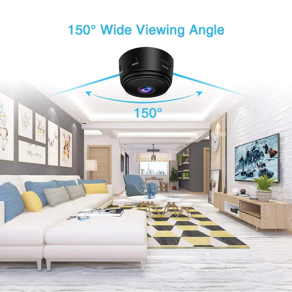 1080P/2MP- WiFi Camera - Emergency Battery Backup
